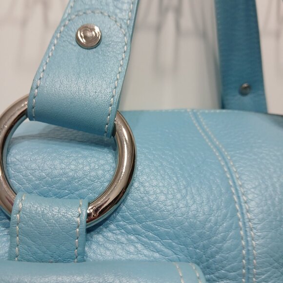 Lovecat Paris Powder Blue Satchel - Picture 7 of 11